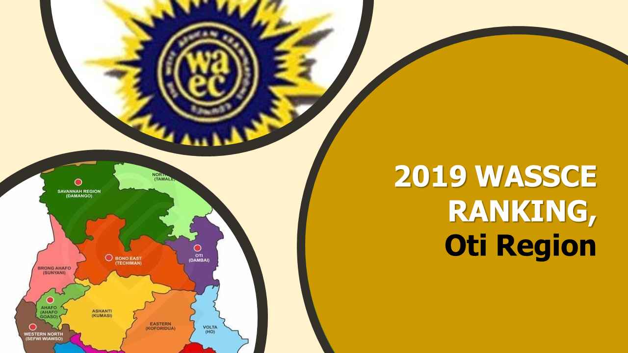 2019 WASSCE Ranking in Oti Region